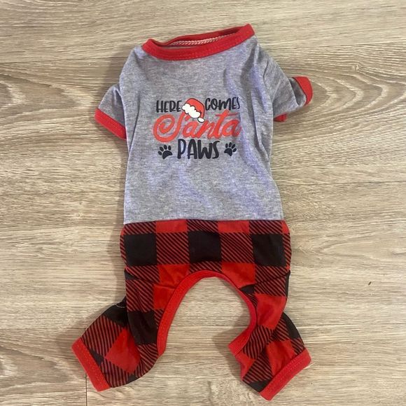 NWOT Doggie Holiday Onesie - Picture 1 of 5